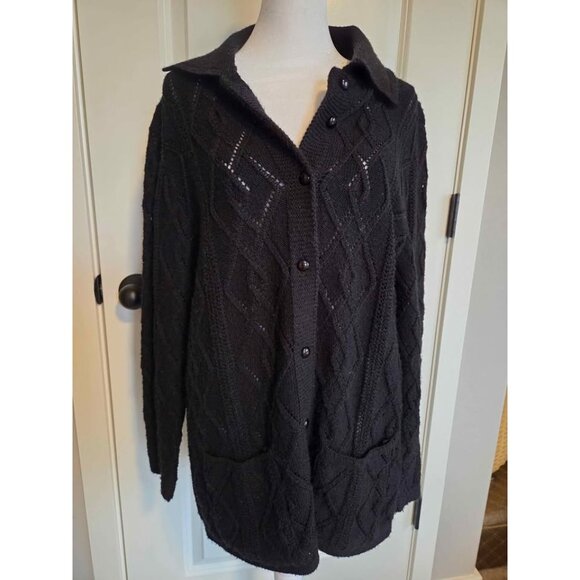 Vintage college point cardigan made in USA - Picture 1 of 7